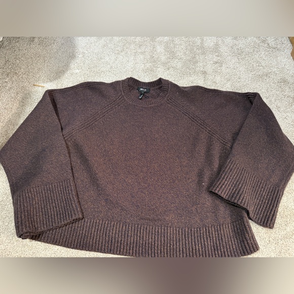 NWT Me + Em Merino Cashmere Mouline Sweater and snood! - Picture 10 of 11